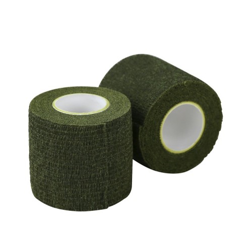 Camouflage Tape (Self-Adhesive) (OD), A versatile multi-surface tape designed for concealment, protection, and practical use in outdoor, tactical, or survival situations